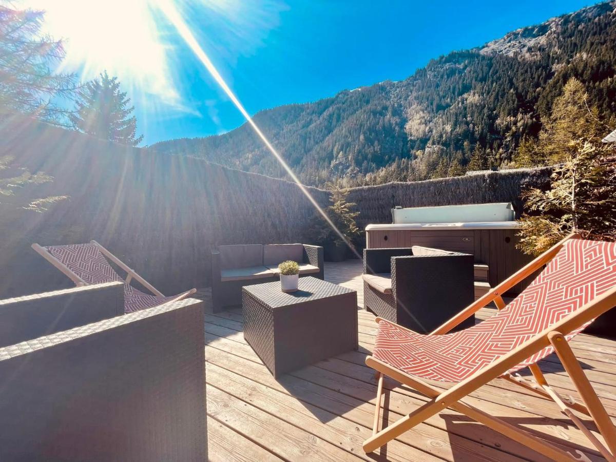 Le Petit Nicolas, Jacuzzi, Vue Mont Blanc Chalé