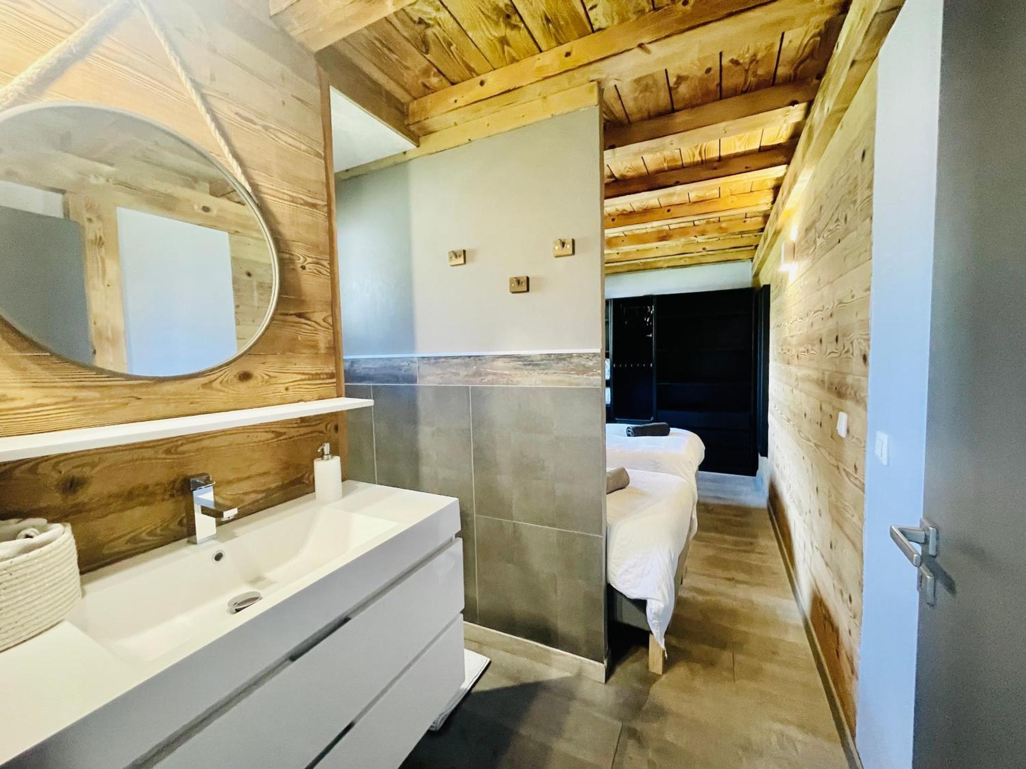 Chalé Le Petit Nicolas, Jacuzzi, Vue Mont Blanc Chamonix