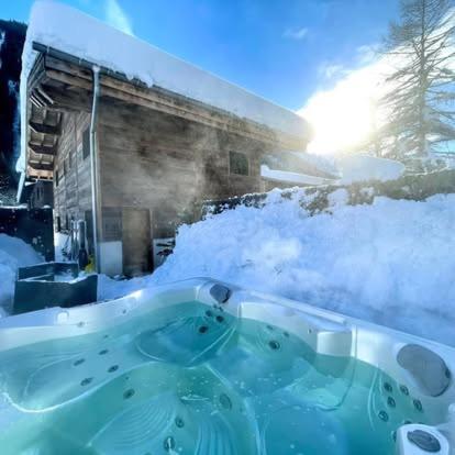 Le Petit Nicolas, Jacuzzi, Vue Mont Blanc Chalé Chamonix